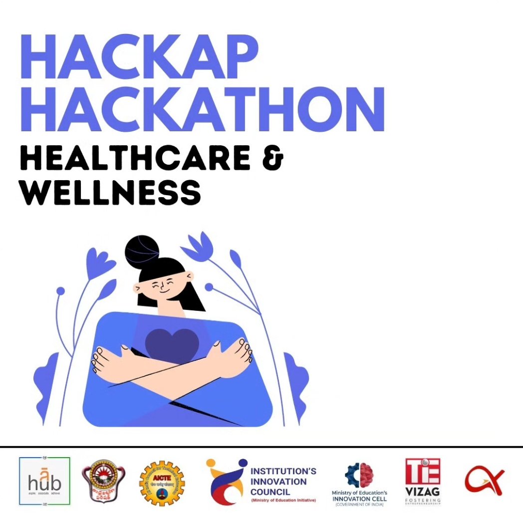 ahub1199375's tweet image. &quot;Join the 8th HackAP Hackathon on Healthcare &amp;amp; Wellness! 🚀

🗓️ Online: Jan 27th, In-person: Jan 28th
📍 Visakhapatnam
🔗 Register now!
#HackAP #HealthcareHackathon #Visakhapatnam #AndhraUniversity #Startup #Innovation #HealthTech&quot;