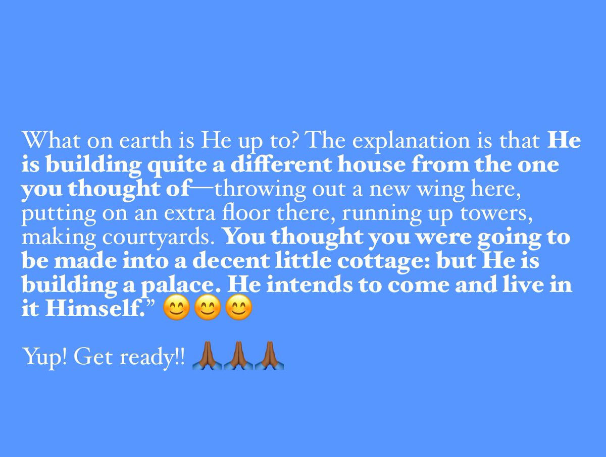 DellaFanfon's tweet photo. He exceeds our every expectation 🙌🏾🙌🏾🙌🏾@CSLewisDaily https://t.co/PPBzMu7WLA