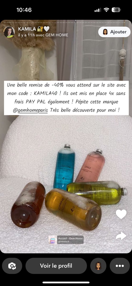 influcorrect's tweet photo. #Kamila
Marque:
#GemHome🇫🇷
Produit #lessives
📆02/01/2024
#ICE #PNC #snapchat
#influvoleurs #influenceurs
@urssaf.@ImpotsService.@DGCCRF.@gouvernementFR.@SignalConso.@Travail_Gouv.@pr_financier.@SFDermatologie.@AllMockingbird https://t.co/0rz69xgVY1
