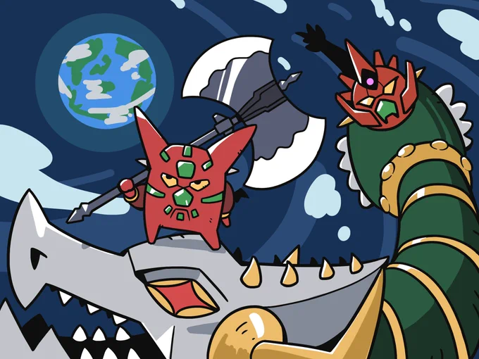 ドラゴーンな過去絵