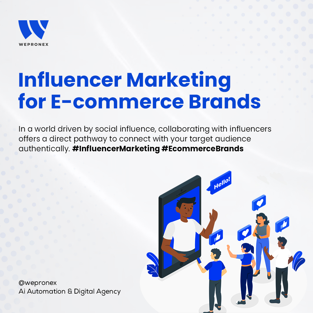 Dive into the heart of authentic connections as influencers become the bridge between your brand and your audience.

#influencermarketing #ecommercebrands #authenticconnections #digitalinfluencer #socialcommerce #brandcollaboration