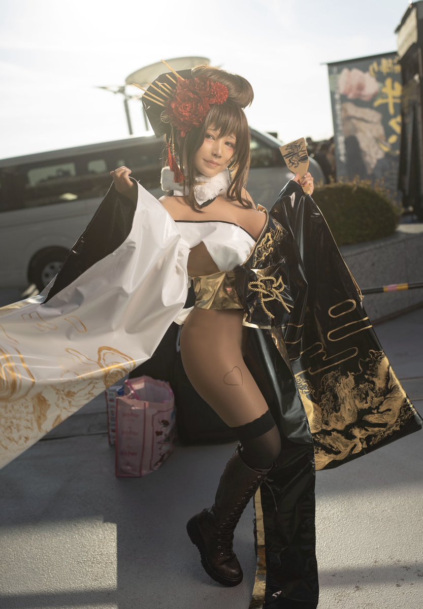 cosplay】 勝利の女神 ¦ NIKKE 🐰 🤍 ﾉﾜｰﾙ ¦ ﾌﾞﾗｯｸﾗﾋﾞｯﾄ