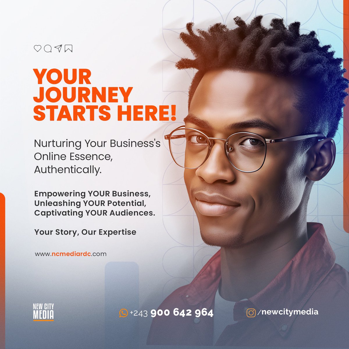 ncmedia243's tweet photo. Cheers to the New Year! 🌟 Unlock fresh possibilities with us – because navigating your business online should be as simple as ABC. Let's embark on this journey together! https://t.co/uZzF4OmTZ5