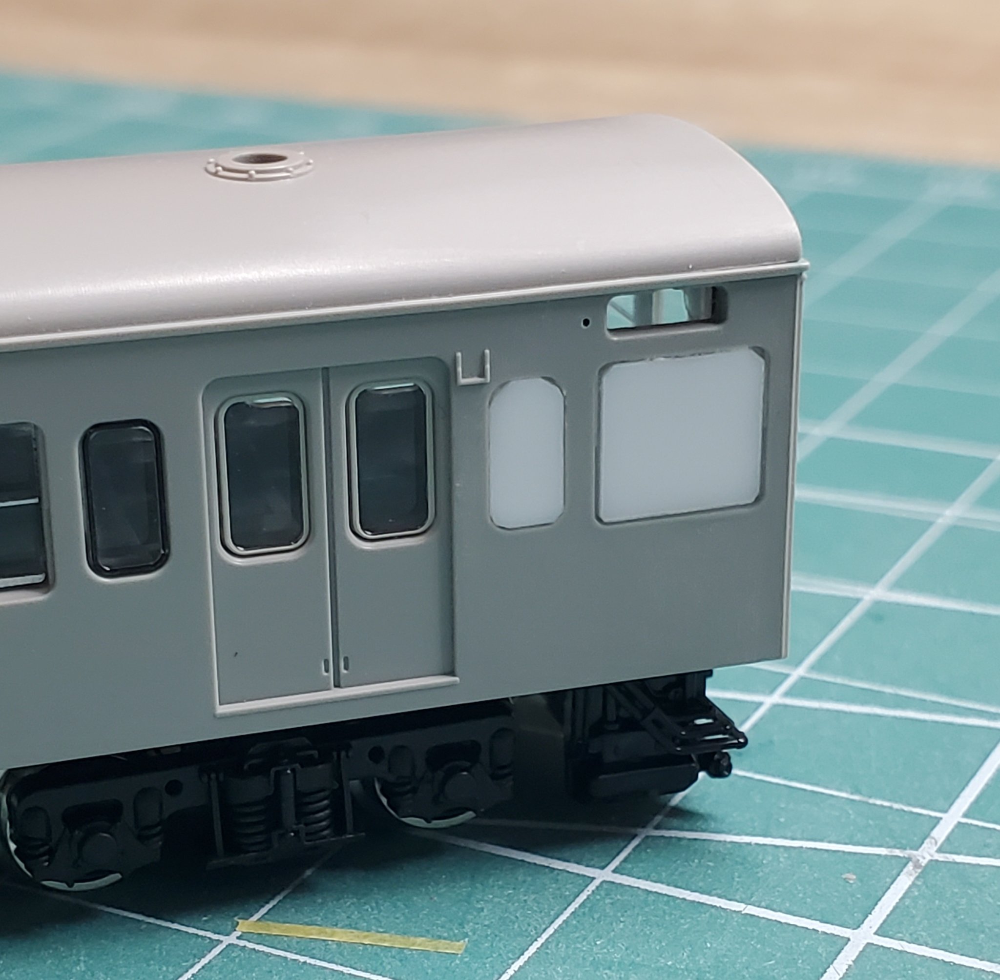 更新綜合車両事務所 80-P4001 一般電車窓埋めパーツ 103系