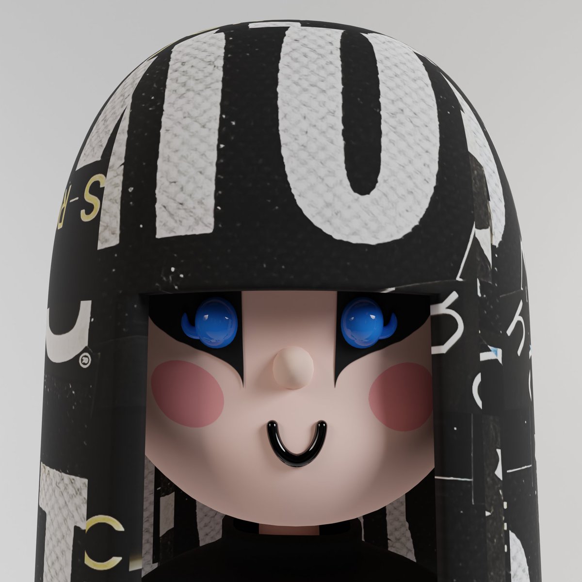 Her name is Suzuko。

She's  from LITTLE WORLD™️, 
the character brand and project that I've been spending most of my time on for the past few months. My library is growing exponentially.

RT if you are feelin' her