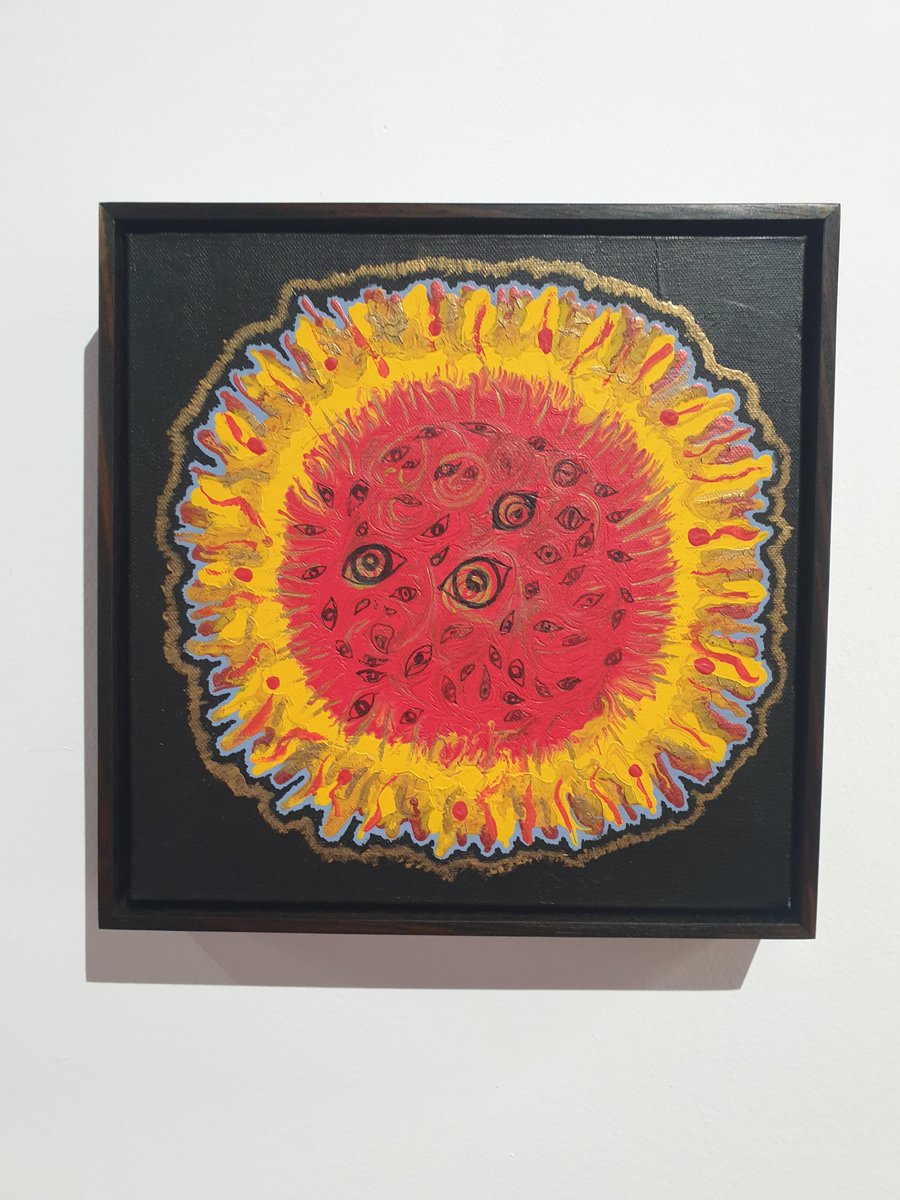 Covid Times by Rachel Riggs

..Created in a  liminal space and have a futuristic, surreal, dream like tangibility,  which helped me to process fears and anxieties from feeling locked in  and being unable to leave Western Australia for 2 years as the borders  were closed.