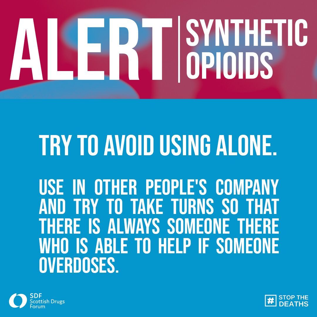 Nitazenes have been found in heroin and benzodiazepines supplied in Scotland and may be present in other drugs including cocaine. SDF has worked with service providers and other stakeholders to develop a full suite of information resources: buff.ly/3GORY87