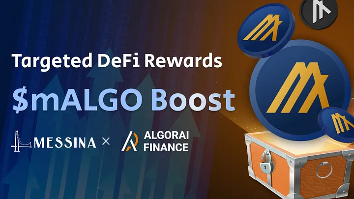 MessinaOne's tweet photo. Boosted Rewards! 🎉

We will continue to boost @AlgoRai_finance Options Vaults With Targeted DeFi Rewards From Algorand Governance.

mALGO Bear Vault and the new mALGO Bull Spread Vault - each boosted for 12 rounds starting Jan 8 until Mar 29.

More Info Here ➡️ https://t.co/R1ITqPGm92
