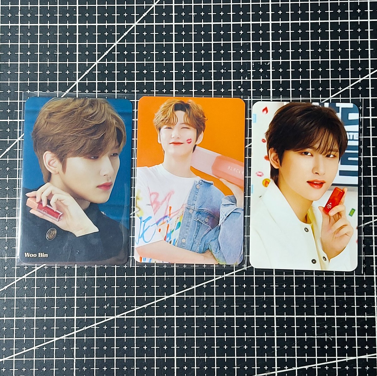 blooscart's tweet photo. ˗ˏˋ wts / lfb / ph

✧ #cravity woobin blackrouge photocard set
✧ limited! (w/ blackrouge postcard freebie)
✧ php 300
✧ checkout here: https://t.co/TkGaoKz6S2

t. 크래비티 serim allen jungmo  minhee taeyoung seongmin hyeongjun wonjin album photocards photocard https://t.co/zISwzaOFJY