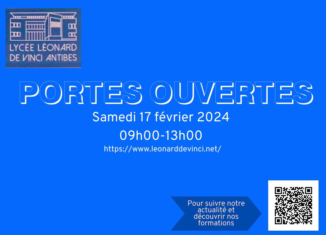 📆Agenda - #orientation 17 février  2024 : nous vous ouvrons les portes du lycée. Nous avons hâte de vous rencontrer ☺️<a href="/AcademieNice/">Académie de Nice</a> <a href="/parcoursup_info/">Parcoursup</a>