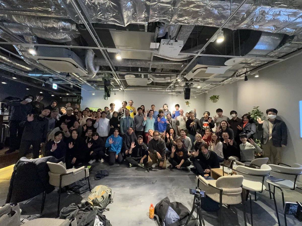 Plurality_tokyo's tweet photo. @matchan_jp @Yoshisco @AtsushiHayashi to be continue...! https://t.co/1WKcprBoeF