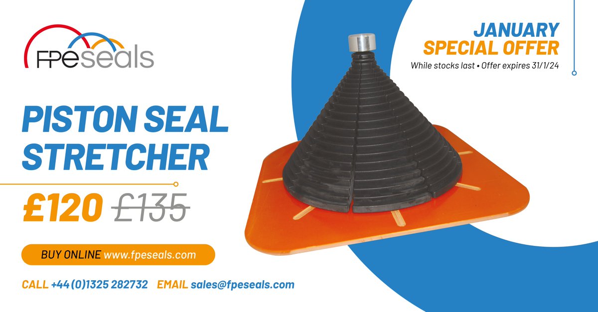 fpeltd's tweet photo. #SpecialOffer

This month's offer is on our Seal Clasper &amp; Piston Seal Stretcher. Click here for details https://t.co/T2vciybbDg

#tradecounter #serviceandrepair #maintenanceandrepair #deals #dealofthemonth #oring #fpeseals #hurry #sale #fittingtool #aftermarket https://t.co/vSlom6bvOM