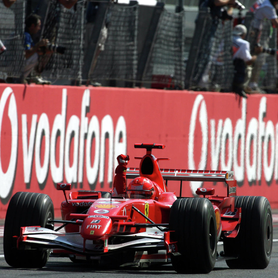 ScuderiaFerrari's tweet photo. Looking into the Schumacher archives 🎞️

Head over to the #SFApp and read all about Michael’s amazing Formula 1 career ❤️