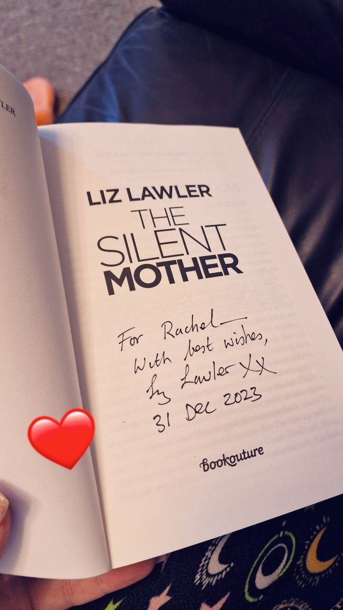 RachelHobby2023's tweet photo. Can't wait to start reading my new book 🤗 even better it's signed by the author! Thank you so much 💓 #lizlawler #thesilentmother https://t.co/4kPNBqCMOj