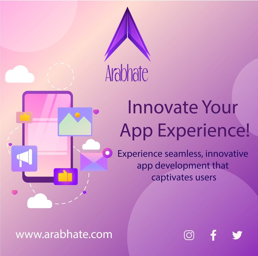 ArabhateIndia's tweet photo. Bring your app idea to life with Arabhate's development team. #AppInnovation #MobileMagic #ArabhateDevelopment #AppDesign #TechCreatives #NextGenApps https://t.co/sxHVwqY6Vy