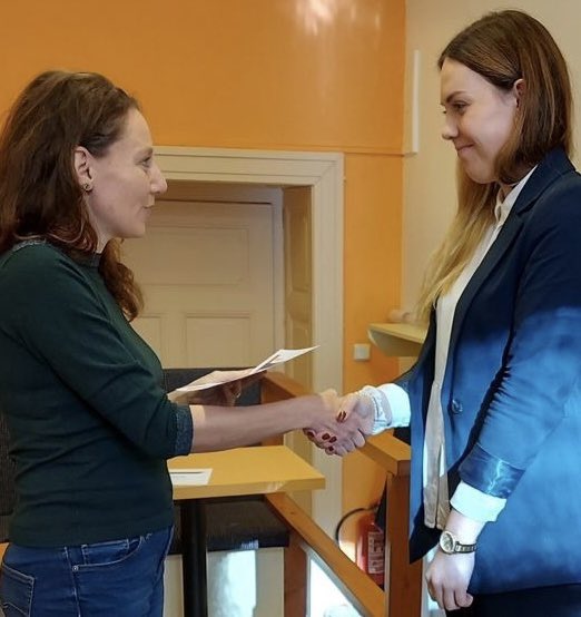 Congratulations to Iveta Zvnikova! Winner of the #SASPrize in the Best Final Theses competition in Czech Republic 🎉 <a href="/CharlesUniPRG/">Charles University</a> #sas #sasskills #sassuccessstory #data #datainnovation #students #studentlife #toptalent #studentsuccess