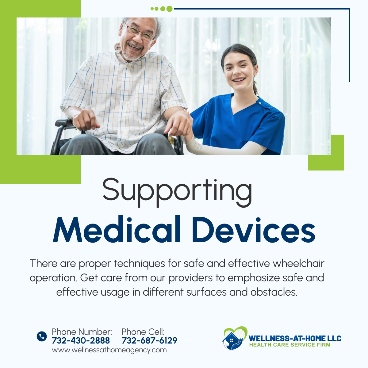 When aiding patients in using medical equipment like wheelchairs, our care provider’s primary focus is on fostering independence - making sure the tool is appropriate for them.

#HealthcareAid #PatientAid #HomeHealthcare #OakhurstNJ