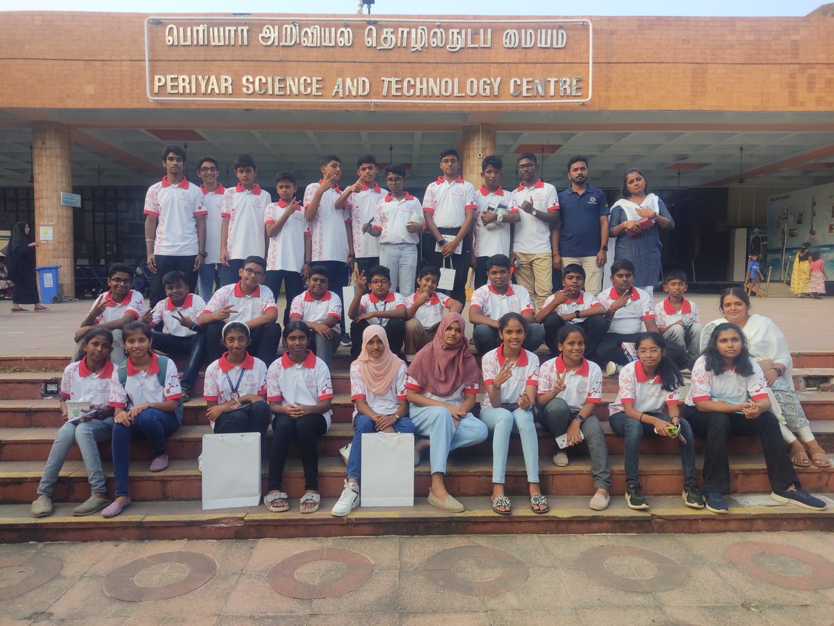propellertechs's tweet image. Had an amazing time exploring space with @isro🚀 Our adventure ended at Birla Planetarium, Chennai, where @propellertechs Young Scientists took us on a cosmic journey. 🌌 Grateful for this stellar experience! 😊🚀 #SpaceExploration #PropellerTech #ISRO #BirlaPlanetarium