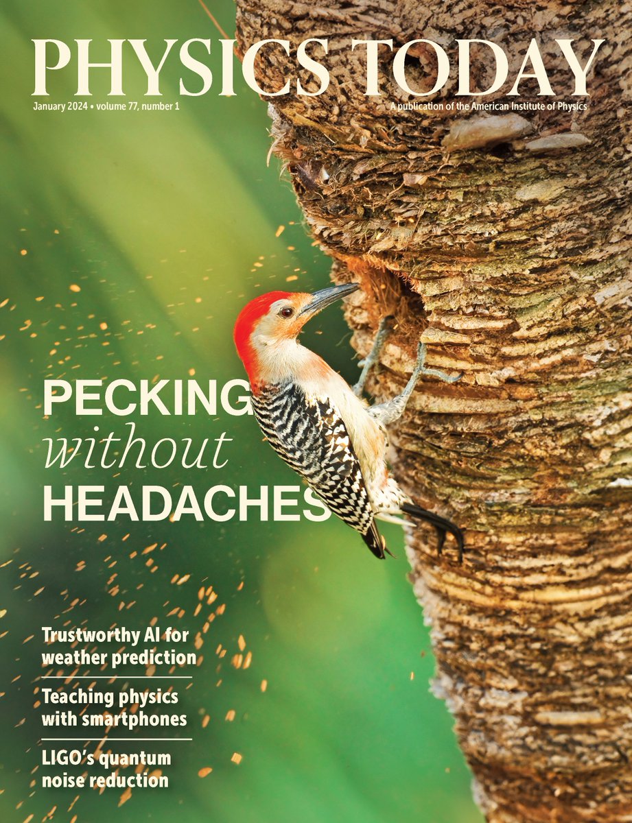 Adela Ploner (@adelaploner) on Twitter photo Jetzt kostenlos lesen: Die Highlights der Januarausgabe von <a href="/PhysicsToday/">Physics Today</a>, unter anderem mit einem Beitrag zu #KuenstlicheIntelligenz in der Klima- und #Wettervorhersage.
pubs.aip.org/physicstoday/i… Jetzt kostenlos lesen: Die Highlights der Januarausgabe von <a href="/PhysicsToday/">Physics Today</a>, unter anderem mit einem Beitrag zu #KuenstlicheIntelligenz in der Klima- und #Wettervorhersage.
pubs.aip.org/physicstoday/i…