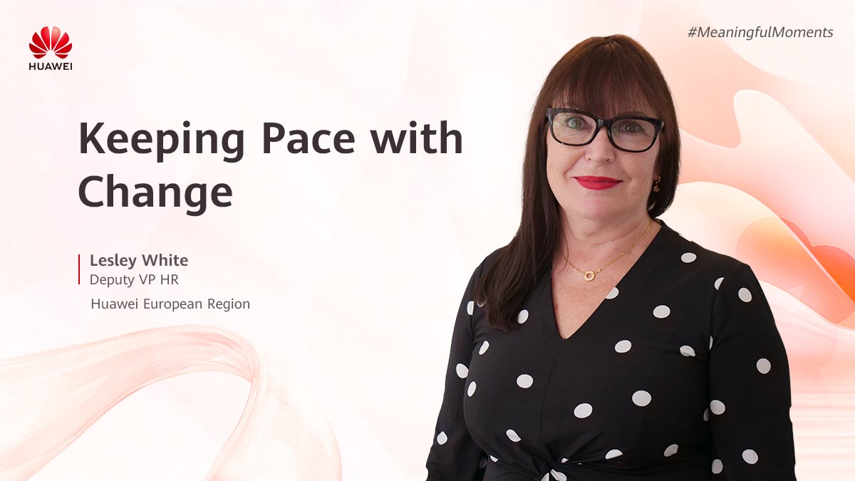 “We give opportunities to those who have the drive and passion to overcome challenges.” Lesley White said, Deputy VP HR for the European Region, has served at Huawei for 18 years!
Here to find out more #meaningfulmoments of her journey: tinyurl.com/yfyatskz 🌟
