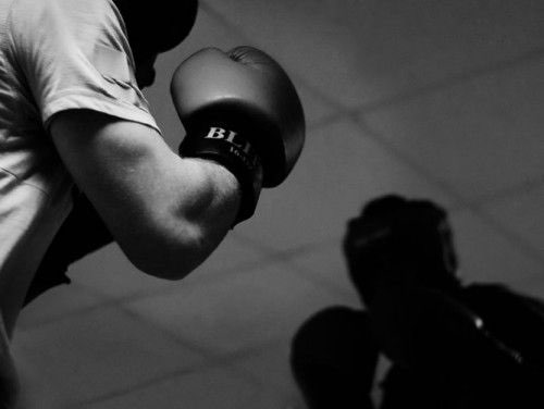 Bolbok is boxing Dustin