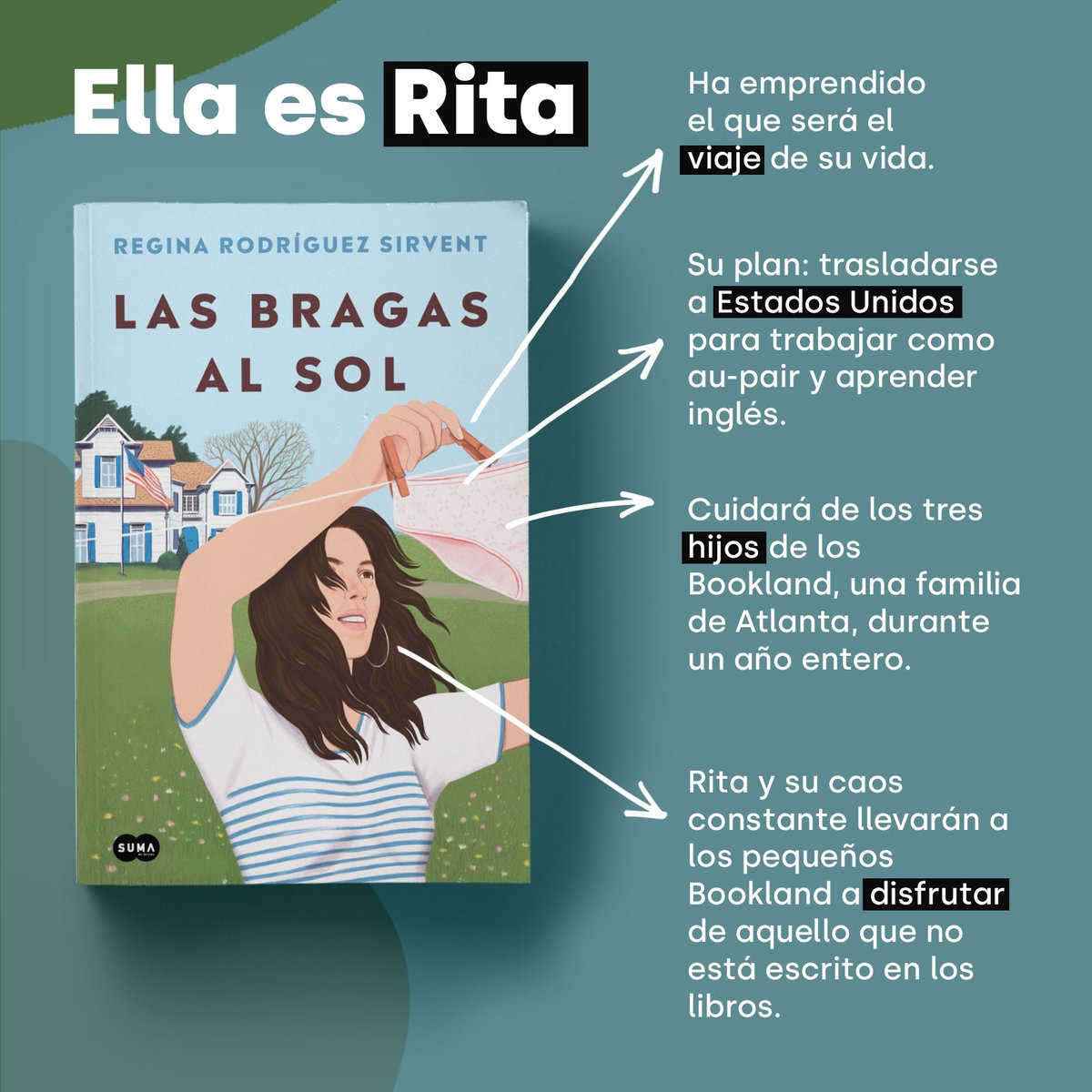 Penguin España 🐧📚 on X: ¿Alguna au-pair en la sala? La vida de Rita, la  protagonista «Las bragas al sol», os traerá recuerdos de vuestra  experiencia. Así es la protagonista de la