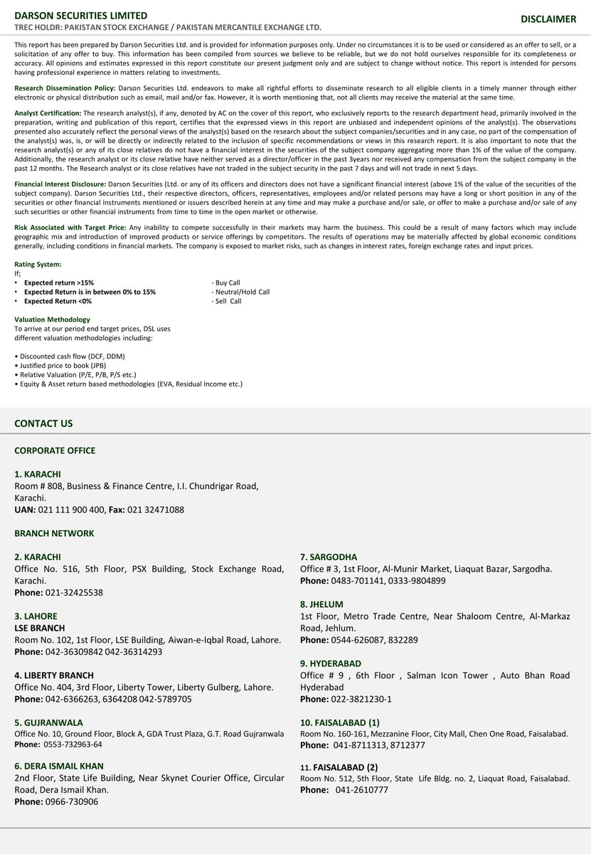 DarsonUpdates's tweet image. Cement Update!
Cement Dispatches show positive outlook! Dec'23

3 | January | 2024 | Wednesday
Darson Securities Limited
darson.com.pk

WhatsApp 0300 2444787
UAN: 111-900-400
Email: info@darson.com.pk

#CementUpdate #positiveoutlook #cementdispatches #research