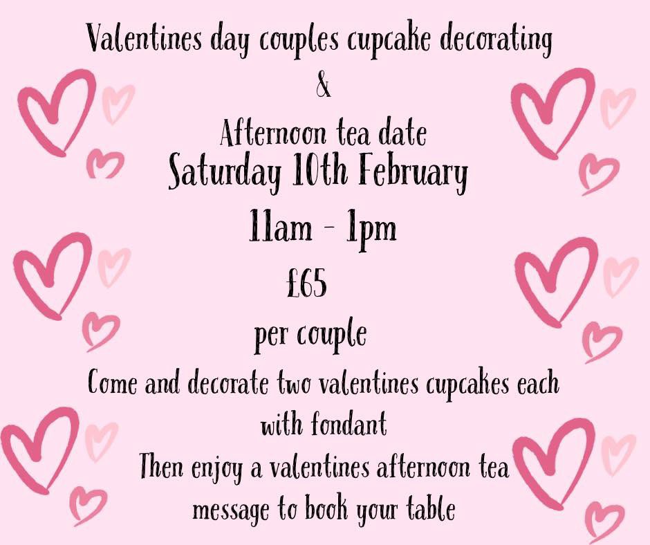 No3 Cafe, Weston Village Bath
💌This year we have something different but fun this valentines! Have a couples date having fun decorating cupcakes then enjoy an afternoon tea afterwards. 💌
Message to book your table.
<a href="/ThePigGuide/">ThePrandialPlayground</a> <a href="/BathLifeMag/">Bath Life</a>