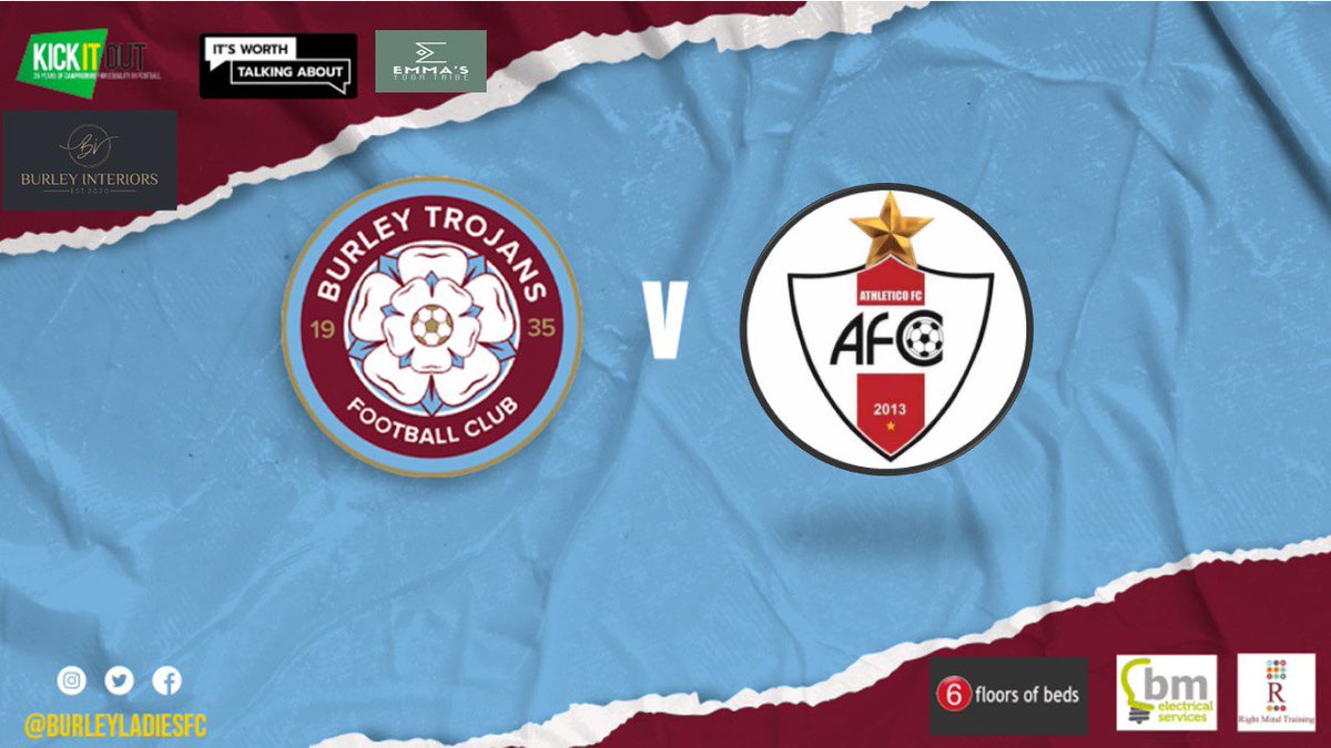 Wishing all you #TROJANS  a happy new year. 💙💜

Back on home soil this week to start off the New year 🎇 

🗓️ 7.1.24
🆚  <a href="/fc_athletico/">Athletico FC</a> ladies
🏆 <a href="/WRCWFL/">West Riding County Women's Football League</a> 
⏰2pm KO
🏟️The Rec

All support welcome as always. 💙💜

#TROGGS  

<a href="/BTJFC1/">Burley Trojans Juniors</a>  <a href="/BurleyTrojansFC/">BurleyTrojansFC</a> <a href="/BurleyCC/">Burley in Wharfedale C C</a>