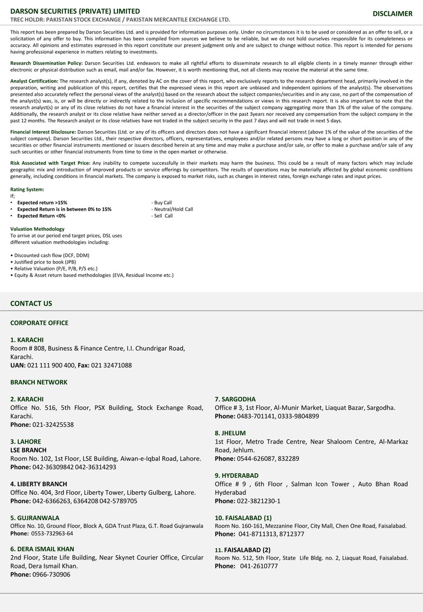 DarsonUpdates's tweet image. OMC's Sales - Dec'23!
OMCs sales declined by 7% YoYin Dec'23!

3 | January | 2024 | Wednesday
Darson Securities Limited
darson.com.pk

WhatsApp 0300 2444787
UAN: 111-900-400
Email: info@darson.com.pk

#DarsonUpdate #stockmarkets #trading #stocktrading #omcsale