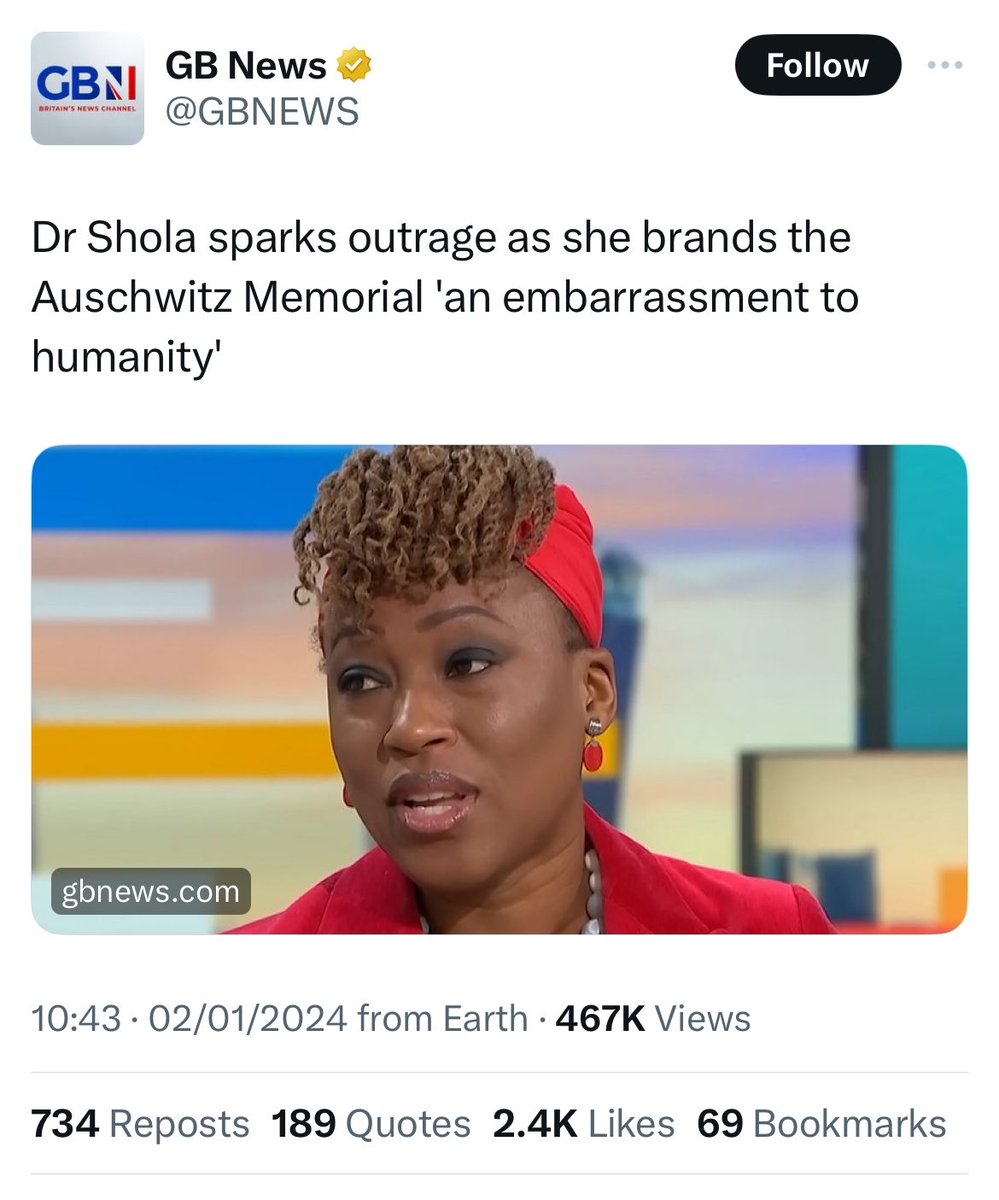 SholaMos1's tweet photo. To the morally bankrupt genocide apologists & antisemitism weaponisers: (and no I’m not shouting…..🙄)

✊🏾I unapologetically & unreservedly stand by my criticism of the Auschwitz Museum’s selective humanity.  No institution or Govt is above reproach or criticism. A museum that brings to light the horrific genocide done to one but pledges unwavering support to a State in the midst of committing another genocide should expect criticism for its hypocrisy & double standards like any other institution in its position. It undermines every good work it does. It’s neither antisemitic or anti Jewish to call it out. Speaking up for Palestinians doesn’t equate to speaking against Jewish people or the Holocaust. Stop conflating the State of Israel with Jewish people. Never again means for ALL not for some.

If you’re offended by my position, please stay offended. The exterminated 22000+ Palestinians (inc 10,000 children) & millions more being subjugated by the Apartheid State of Israel would like to have word with you. #Gaza_Genocide #FreePalestine