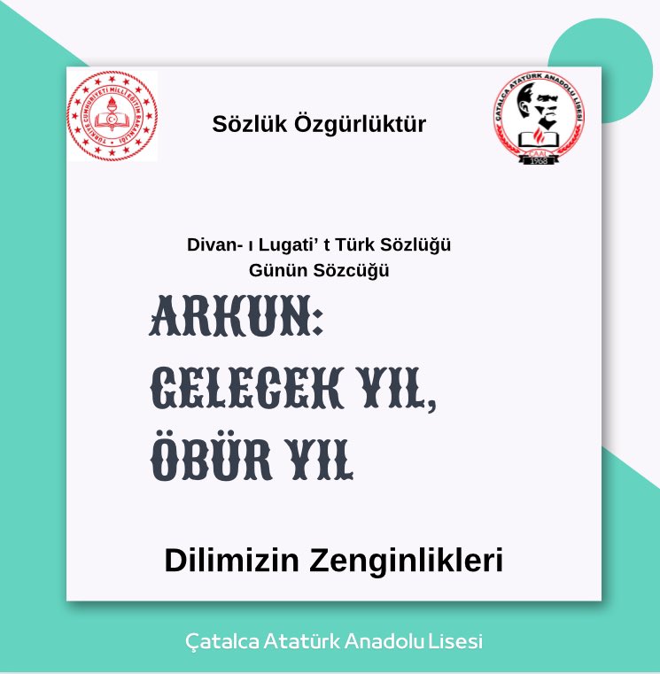 “Dilimizin Zenginlikleri” projesi ocak ayı Divan-ı Lugati’ t Türk sözlüğü okumalarından…