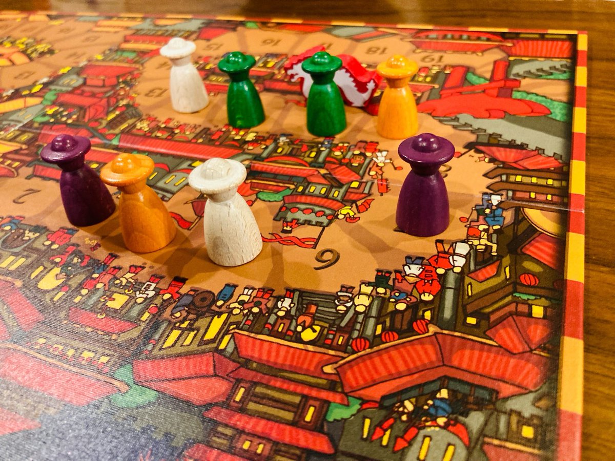 kotaronopapa's tweet photo. ドラゴンパレード!!
辰年水曜会初プレイ!!
Played #DragonParade on 2024-01-03 with 5 players, winning score: 8 #bgstats
クニツィア っぽい!!! https://t.co/PinNi6jIzs