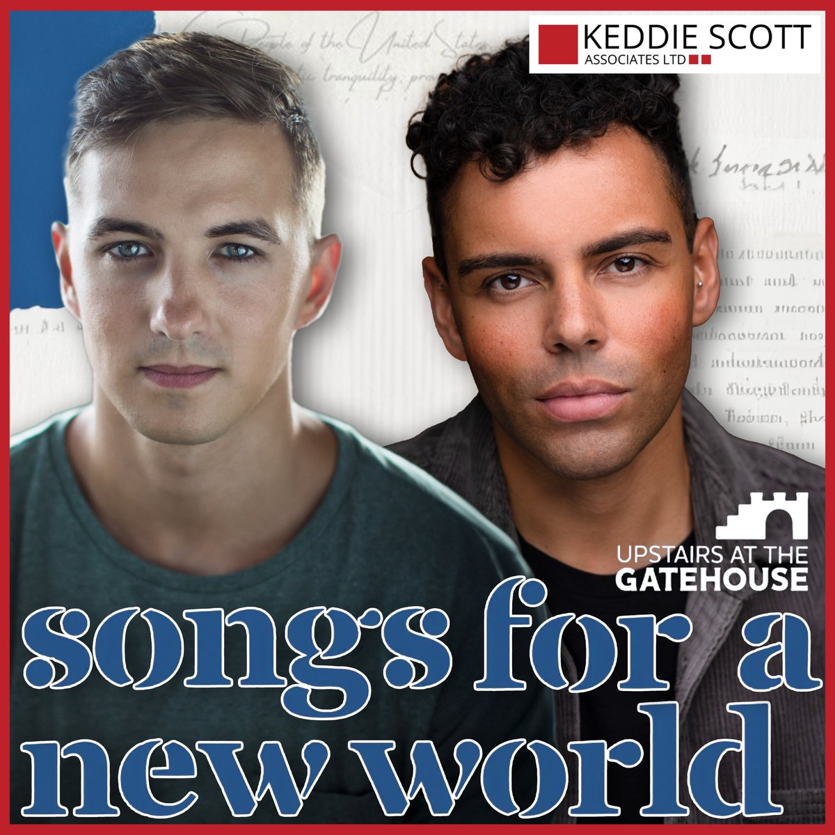 A new Off-West End revival of Jason Robert Brown’s SONGS FOR A NEW WORLD has been announced for <a href="/GatehouseLondon/">Upstairs At The Gatehouse</a>
⭐️CHRISTOPHER CAMERON (<a href="/ChristopherXVII/">Christopher Cameron ✨</a>) plays MAN 2
⭐️LUKE WALSH (<a href="/LukeyWalshy/">Luke Walsh</a>) plays MAN 1
#SuperClients