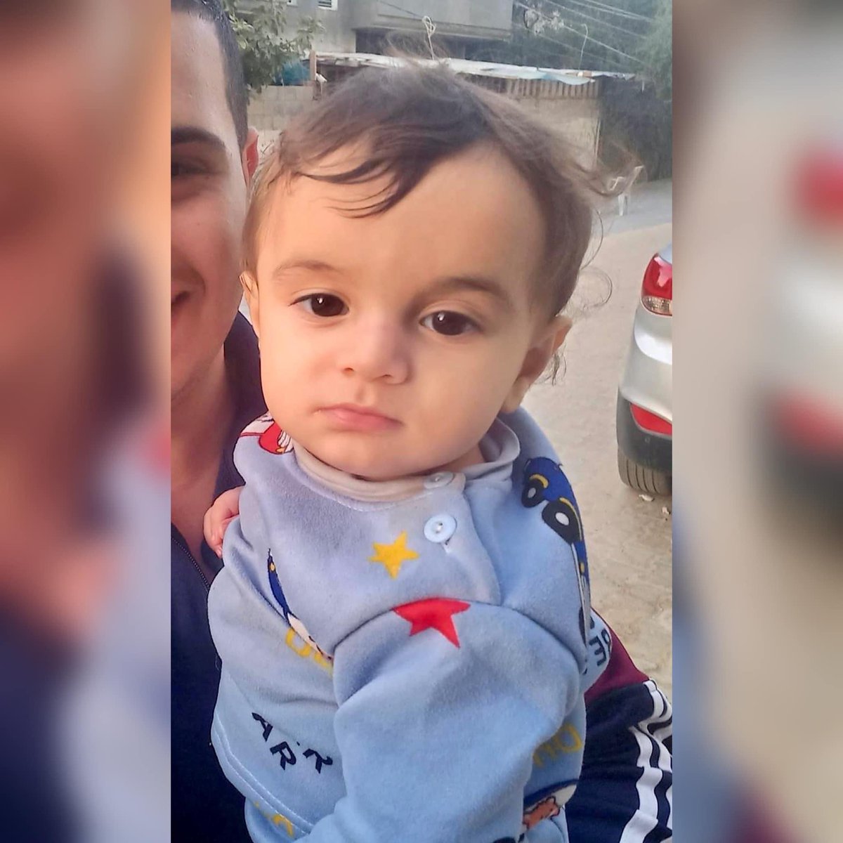 سند من غزة عمره لا يتجاوز سنتين 

ما مات بسبب قصف إسرائيلي ولا ضرب المدفعيه 

استشهد فقط بسبب البرد القارص

لا يضرهم من خذلهم حسبي الله ونعم الوكيل