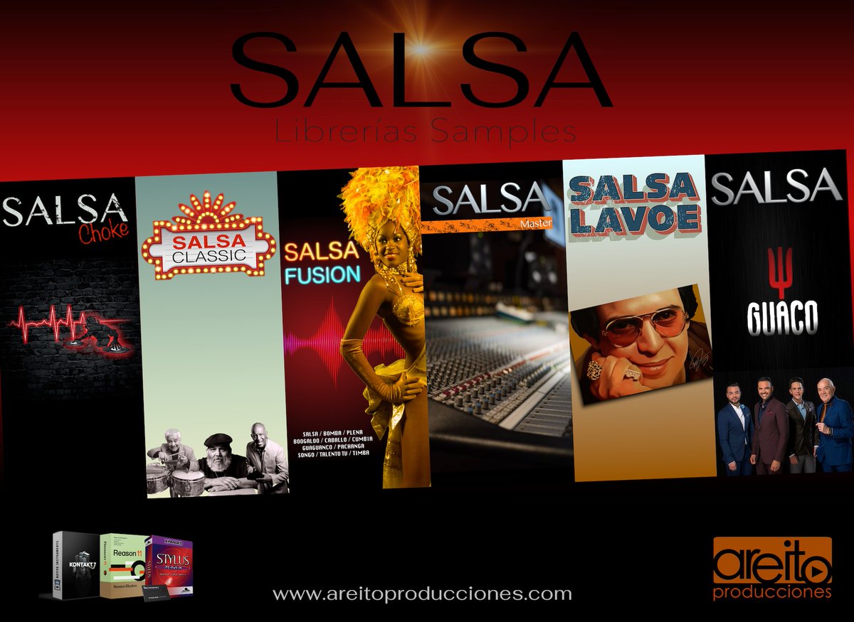 6 #LibreríasSamples y #Loops de #Salsa
👉👉👉 areitoproducciones.com/librerias-samp… 🎹🎼🔥👍

#libreriasdesalsa #salsacubana #salsaloops #libreriasdesalsa #areitoproducciones #areitostudio #productormusical #salsabeat #percusión #salsakontakt #homestudio #recording #recordingstudio