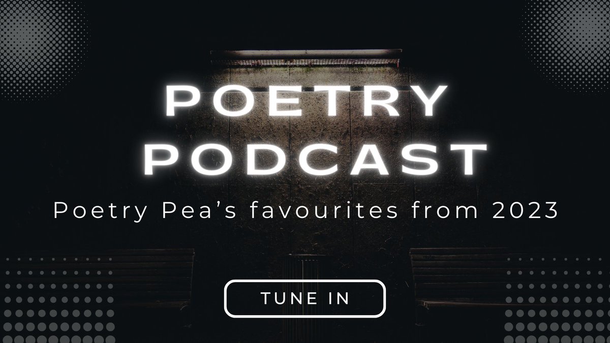 .<a href="/ChrisPeys/">Christopher Peys</a> <a href="/SKalarickal/">Sangita Kalarickal</a> <a href="/BediMona/">Mona Bedi</a> Congratulations! Just a few of the #poets featured this week on #Poetry Pea's Podcast of favourite #haiku &amp; senryu from from 2023. So difficult to chose our favourite 30 #poems. poetrypea.com/s7e1-happy-poe…