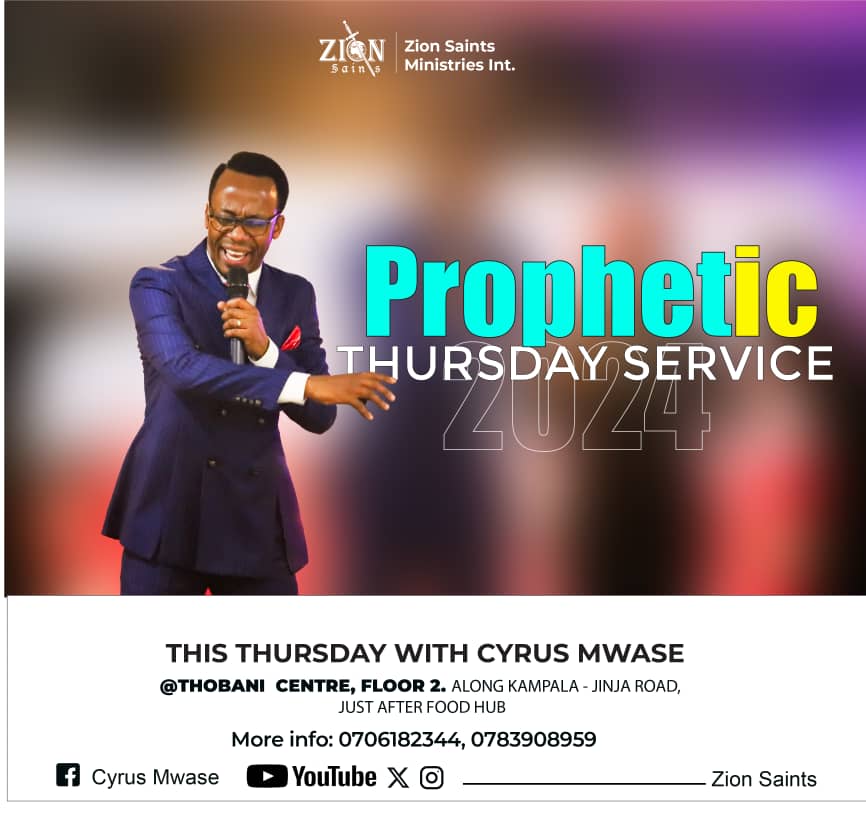 This Thursday 5PM | Thobani centre level 2