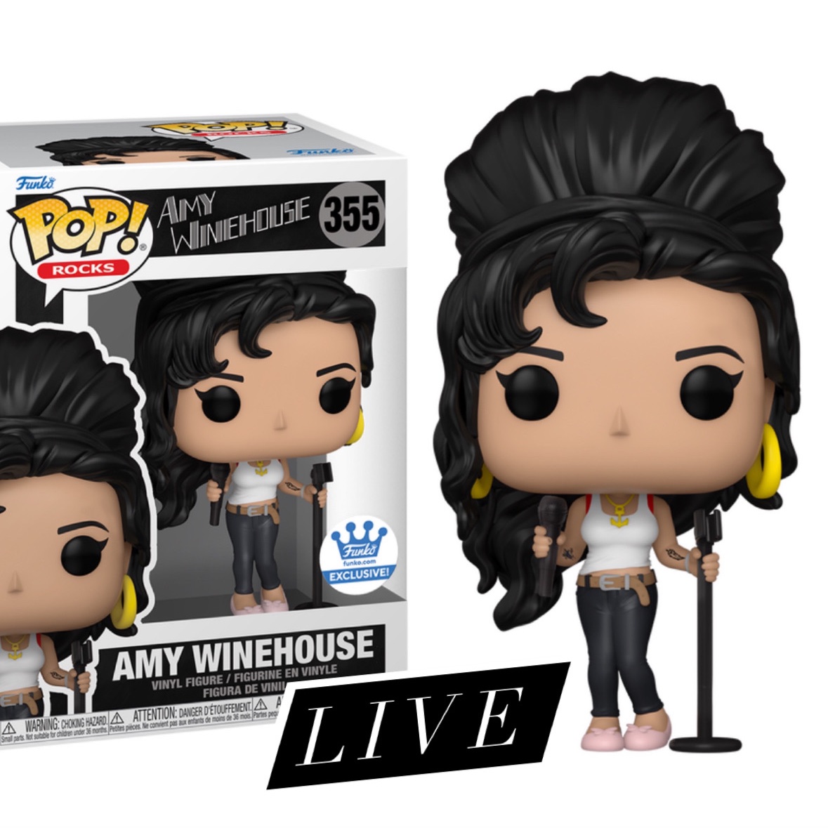 Funko POP News ! on X: Now live! Amy Winehouse, the latest Funko Shop  exclusive POP! Linky ~  #AmyWinehouse #FPN  #FunkoPOPNews #Funko #POP #POPVinyl #FunkoPOP #FunkoSoda   / X