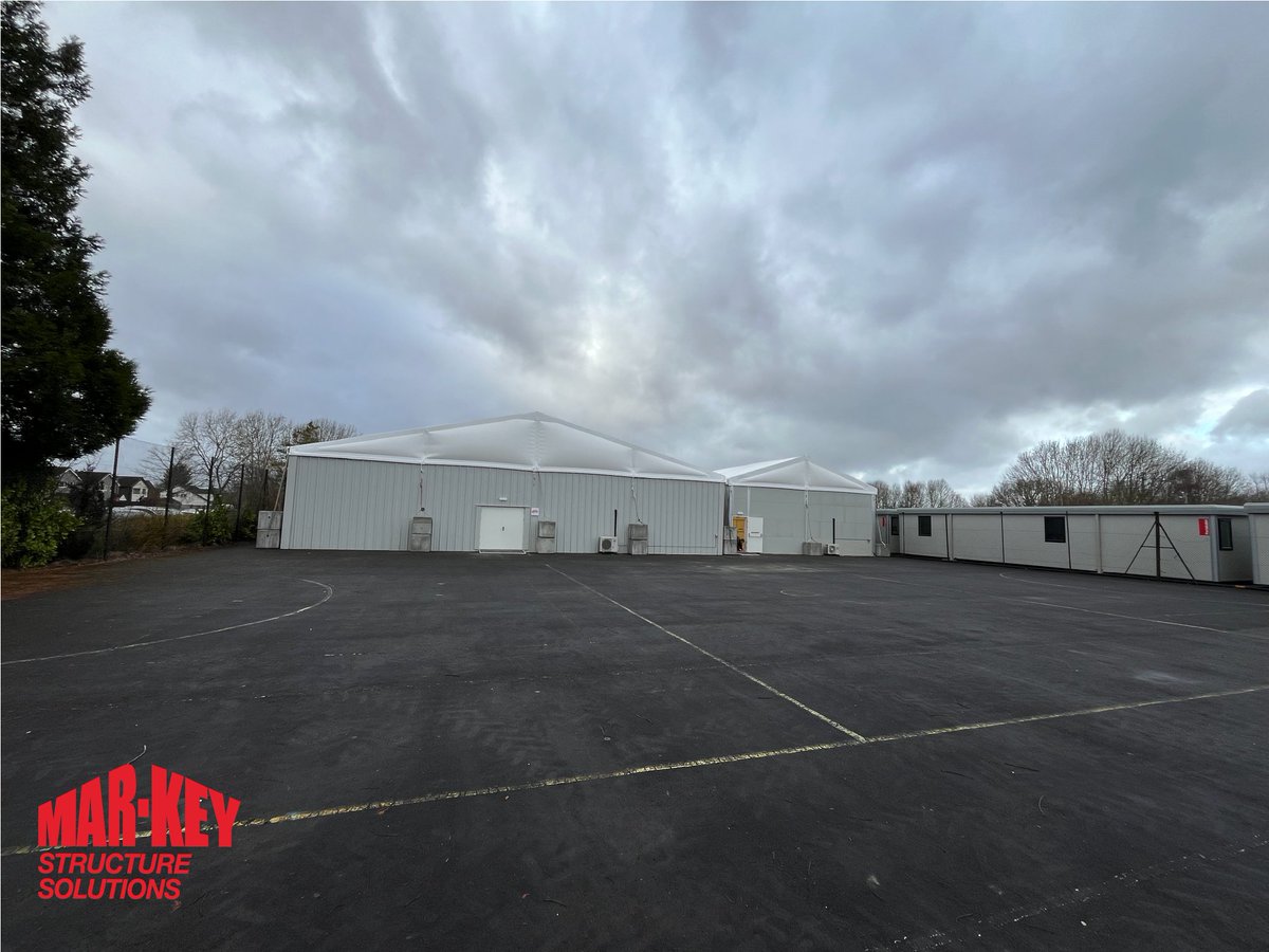 MarKey_Group's tweet image. Two facilities ready for sign off for a school suffering with RAAC related problems:

✅ 10m x 15m Sports Hall
✅ 20m x 20m Dining Hall

If you need space quickly, contact your British building supplier today!

📞 01202 577 111
📧 team@mar-key.com

#wecreatespace @MadeinBritainGB