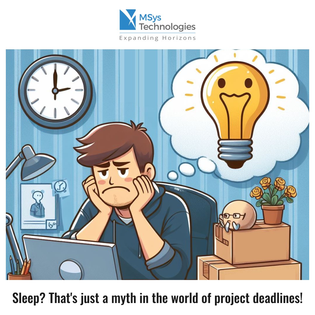 When urgent project deliveries and tight deadlines team up, and sleep becomes a distant memory. 

Who needs a good night's rest when you can have a great project success story? 😴🚀 

#LateNightAdventures #HumorPost #JustForLaughs #HumorEveryday #LaughMoreWorryLess