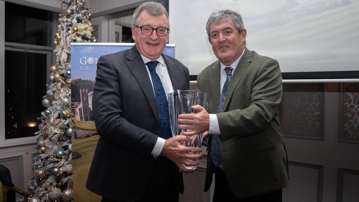 Roe Park Resort has been awarded Best Golf Resort in Ulster, and has also been named Accommodation of the Year at two local awards ceremonies. 📸 George Graham, Roe Park Resort General Manager and Paddy McCarthy, Golfers Guide to Ireland Read More: bit.ly/3tarU49