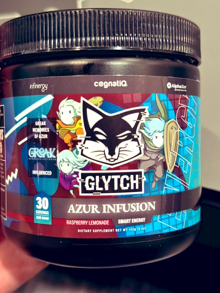RinaBeGaming's tweet photo. Starting my morning right with a workout and @GLYTCHEnergy “AZUR INFUSION” (raspberry lemonade) 💙🍋

Use Code “Rina” at checkout for 20% off of your order!! 💪🏼

https://t.co/no2y39wusT https://t.co/MHepZvF9UC