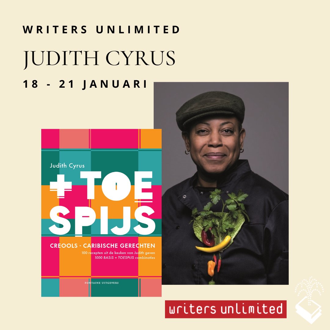 Van donderdag 18 t/m zondag 21 januari zal het Writers Limited literatuurfestival plaatsvinden in Den Haag. Fontaine-auteur Judith Cyrus zal hierbij aanwezig zijn! 
⁣
Benieuwd naar het volledige programma en tickets? Kijk op writersunlimited.nl voor meer informatie.