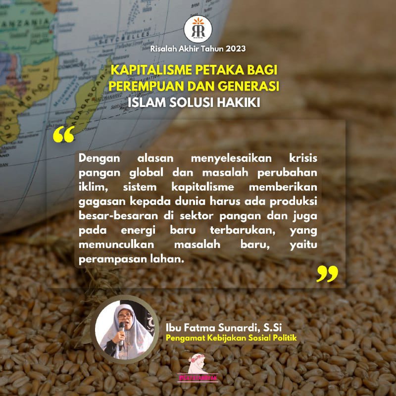 ANurmala24972's tweet photo. #KapitalismeSengsarakanUmat 
#KhilafahPerisaiHakiki 
#IslamSolusiHakiki
#KhilafahPerisaiUmat https://t.co/Qgve5VlPL1