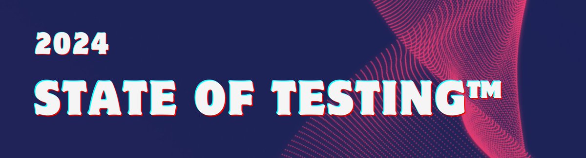 Dear Technologists, The 𝗦𝘁𝗮𝘁𝗲 𝗼𝗳 𝗧𝗲𝘀𝘁𝗶𝗻𝗴 Survey is back again. ✌️ In case you haven't heard about it so far; then #StateOfTesting is an initiative run by #PractiTest & #TeaTimeWithTesters to help the #SoftwareTesting Community.