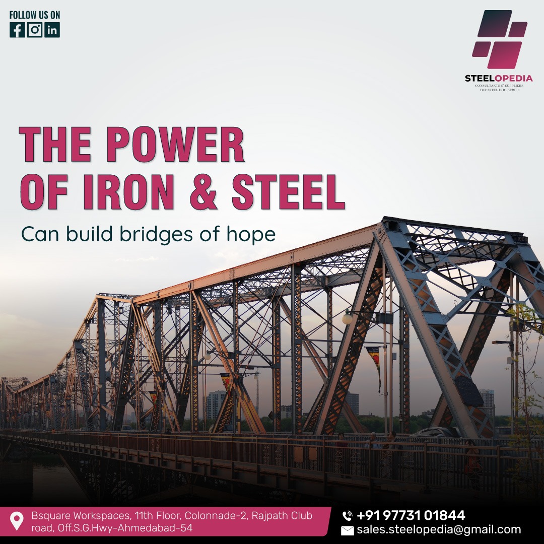 steelopedia's tweet photo. Choose Steelopedia as your trusted partner in steel manufacturing and consulting services across India. Transform your projects with the power of quality steel and unwavering expertise. 

#Steelopedia #SteelManufacturing #ConsultingServices #BuildingWithStrength #SteelExcellence https://t.co/LdtKF9pVVI
