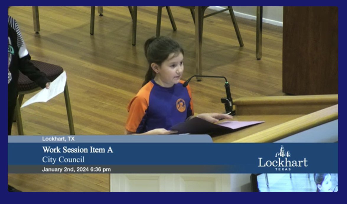 SouthpawEdu's tweet photo. So proud of these 2 student athletes for speaking at the City Council mtg &amp; gaining approval for a new mini soccer pitch! Excited to partner with @SoccerAssistATX @StDavidsFDN @CityLockhartTX @4ATXFoundation @ussoccerfndn @LockhartISD https://t.co/tftD1dbyUl
