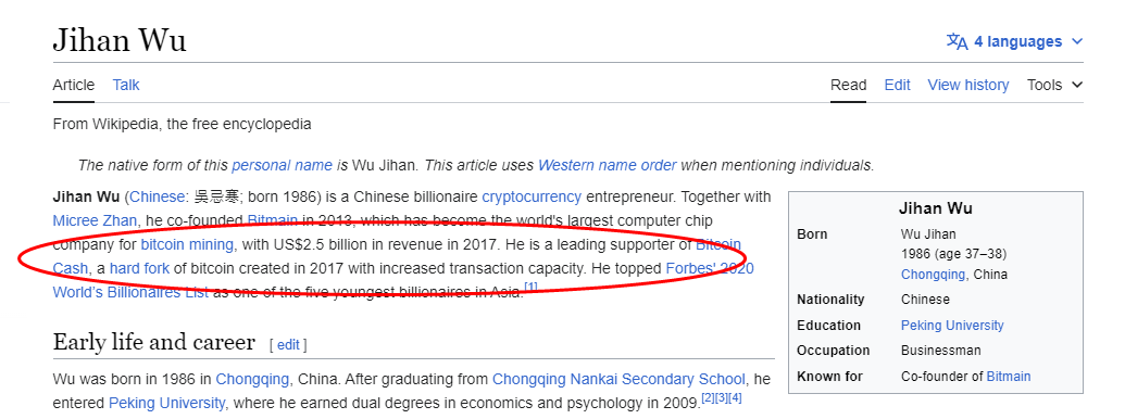 btcjvs's tweet photo. This is the guy who founded Matrixport, a supporter of Bitcoin Cash. 

If anyone believes anything that Matrixport publishes, I have a bridge to sell to you. https://t.co/cxaxSOcDx7