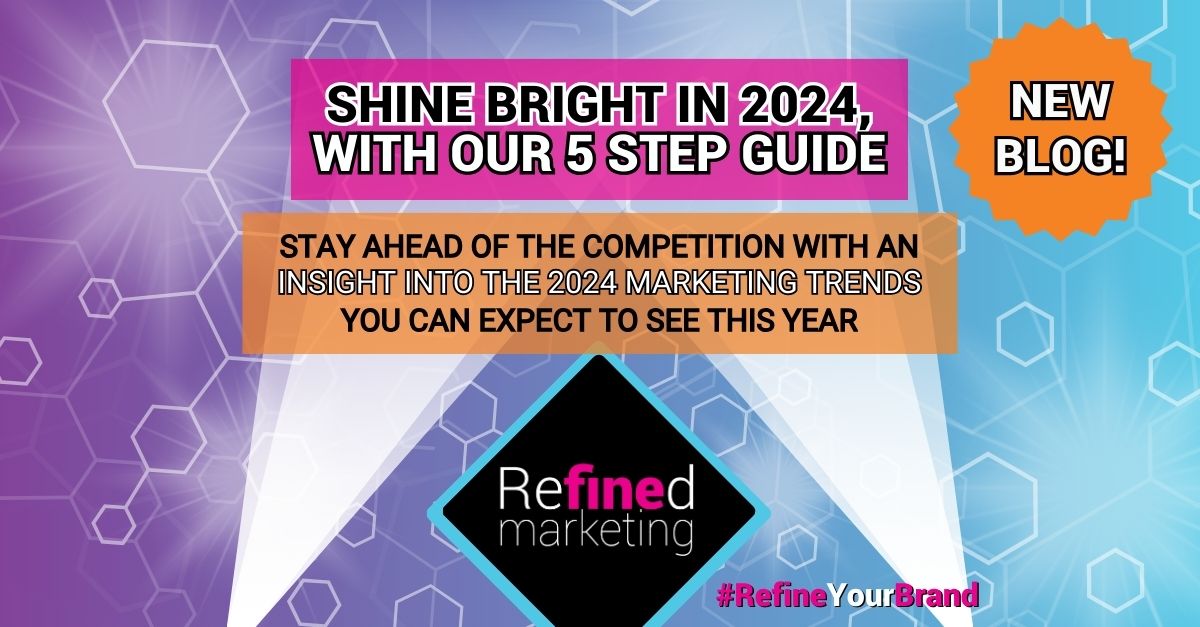 Happy New Year! Our team are back and refreshed – and ready to support our clients outshine their competitors! ⬇️ Read the full blog and kickstart your marketing for 2024 bit.ly/3vklAb1 #2024MarketingTrends #MarketingTrends #Marketing #MarketingAgency